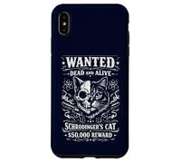 Carcasa para iPhone XS MAX Se Busca Vivo y Muerto, el fanático de los Gatos de Schrodinger