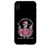 Carcasa para iPhone XS MAX Sé un Asesino médico especialista en facturación médica Esqueleto