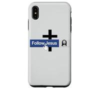 Carcasa para iPhone XS MAX Seguir Jesús Fe Libro Cristiano Cruz Amor Cristo Biblia