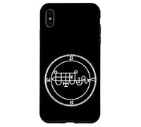 Carcasa para iPhone XS MAX Sello de Bune Sigil Talismán Círculo Demonio