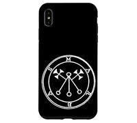Carcasa para iPhone XS MAX Sello de Marbas Sigil Talismán Círculo Demonio