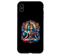 Carcasa para iPhone XS MAX Señor Shiva Durga Dios hindú Mahadeva Diosa Diosa Parvati