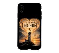Carcasa para iPhone XS MAX Seré tu Faro guiándote a casa Amor romántico