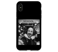 Carcasa para iPhone XS MAX Shakespeare Último Día De Escuela Vacaciones De Verano Divertido Selfie