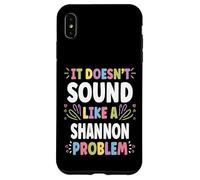 Carcasa para iPhone XS MAX Shannon Personalized Women's Gift Custom Shannon