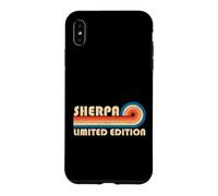 Carcasa para iPhone XS MAX Sherpa Surname Retro Vintage 80s 90s Birthday Reunion