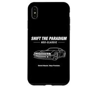 Carcasa para iPhone XS MAX Shift The Paradigm Neo-Classic Coche Line Art Aesthetic