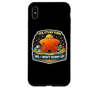 Carcasa para iPhone XS MAX Sí, es mi Turno, no me apresuraré Divertido Juego de Mesa Lento