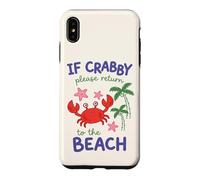 Carcasa para iPhone XS MAX Si está malhumorado, regrese a la Playa | Spring Break Kidcore