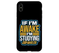 Carcasa para iPhone XS MAX Si Estoy Despierto, Estoy estudiando Kanji japonés