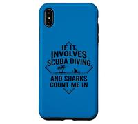 Carcasa para iPhone XS MAX Si implica Buceo y Tiburones Cuenta Conmigo | Shark Diving