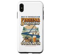 Carcasa para iPhone XS MAX Si Implica Pescar Y Beber Cuéntame En Pescador