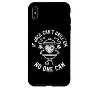Carcasa para iPhone XS MAX Si Jack Can't Grill'em Nadie Puede Nombre Jack BBQ