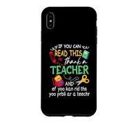 Carcasa para iPhone XS MAX Si Puedes Leer Esto, agradece a un Maestro y EF Youu Kan Rid