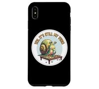 Carcasa para iPhone XS MAX Si Todavía Es Mi Turno Divertido Caracol Jugar Juegos De Mesa Amante