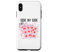 Carcasa para iPhone XS MAX Side by Side Like 67 Cards Valentine 6 7 Youre The 6 to my 7