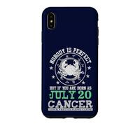 Carcasa para iPhone XS MAX Signo del Zodiaco Cáncer Julio 20 Horóscopo Astrología Cumpleaños