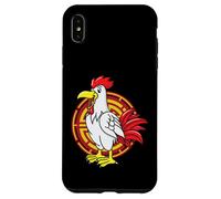 Carcasa para iPhone XS MAX Signo Zodiacal Chino del Gallo (Rama de la Tierra)
