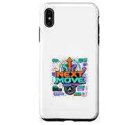 Carcasa para iPhone XS MAX Siguiente Movimiento Estrategia Dirección Diseño Futurista