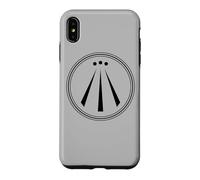 Carcasa para iPhone XS MAX SÍMBOLO AWEN SÍMBOLO DRUIDA DRUIDISMO MITOLOGÍA Celta