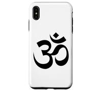 Carcasa para iPhone XS MAX Símbolo Om AUM Meditación Sagrada Espiritual Arte Zen.