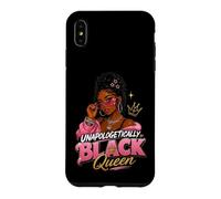 Carcasa para iPhone XS MAX Sin disculpas Black Queen Melanin Pride Baddie