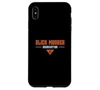 Carcasa para iPhone XS MAX Slick Mudder Association Un Mudding Mud Running Trail Runner