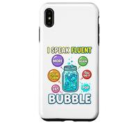 Carcasa para iPhone XS MAX SLP Logopedia Funny I Speak Bubble Language Patólogo