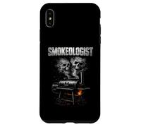 Carcasa para iPhone XS MAX Smokeologist Funny BBQ Smoker Pitmaster Grill Master Humor