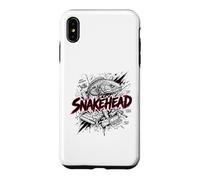 Carcasa para iPhone XS MAX Snakehead Predator Jungle Swamp Pescador