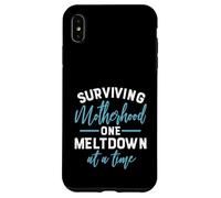 Carcasa para iPhone XS MAX Sobrevivir a la Maternidad, una Crisis a la Vez para Las mamás