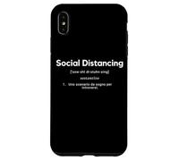 Carcasa para iPhone XS MAX Social Distancing Uno Scenario Da Sogno per Introversi