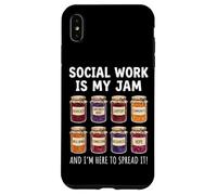 Carcasa para iPhone XS MAX Social Work Is My Jam and I'm Here To Spread It