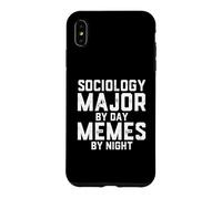 Carcasa para iPhone XS MAX Sociología Mayor De Día Memes por Noche Sociología Meme De Estudiante