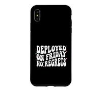 Carcasa para iPhone XS MAX Software Engineer Deployed On Friday No Regrets