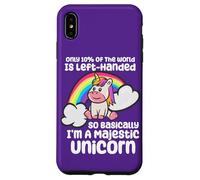 Carcasa para iPhone XS MAX Solo el 10% del Mundo es un Unicornio zurdo