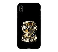 Carcasa para iPhone XS MAX Solo el Verdadero Virtuoso Reproduce música Celestial de Arpa de Estrellas