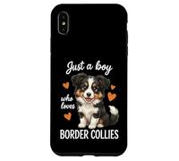 Carcasa para iPhone XS MAX Solo un Chico Que ama a los Border Collies