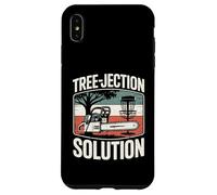 Carcasa para iPhone XS MAX Solución de árbol de bromas de Golf Disc Golf