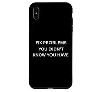 Carcasa para iPhone XS MAX Solucione Problemas Que no conocía Funny Programmer IT