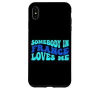 Carcasa para iPhone XS MAX Somebody in France Loves Me Modern Boho Vibe