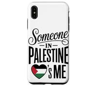 Carcasa para iPhone XS MAX Someone In Palestine Loves Me Palestine Heart