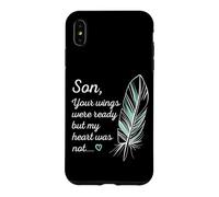Carcasa para iPhone XS MAX Son Wings were Ready by My Heart Not Memorial