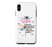 Carcasa para iPhone XS MAX Soul Sisters Women You Will Always Be The Sister of My Heart