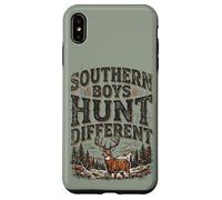 Carcasa para iPhone XS MAX Southern Boys Hunt Different Vintage Hunting Whitetail