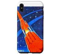 Carcasa para iPhone XS MAX Soviet Union USSR Retro Propaganda Space CCCP T-Shirt