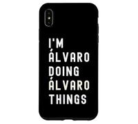 Carcasa para iPhone XS MAX Soy Álvaro Haciendo Cosas de Álvaro