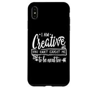 Carcasa para iPhone XS MAX Soy Creativo, no Puedes Esperar Que Sea pulcro, Demasiado Divertido
