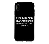 Carcasa para iPhone XS MAX Soy el Favorito de mamá, eso es lo Que Dijo, Hermano