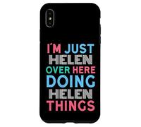 Carcasa para iPhone XS MAX Soy Helen aquí Haciendo Helen Things Nombre